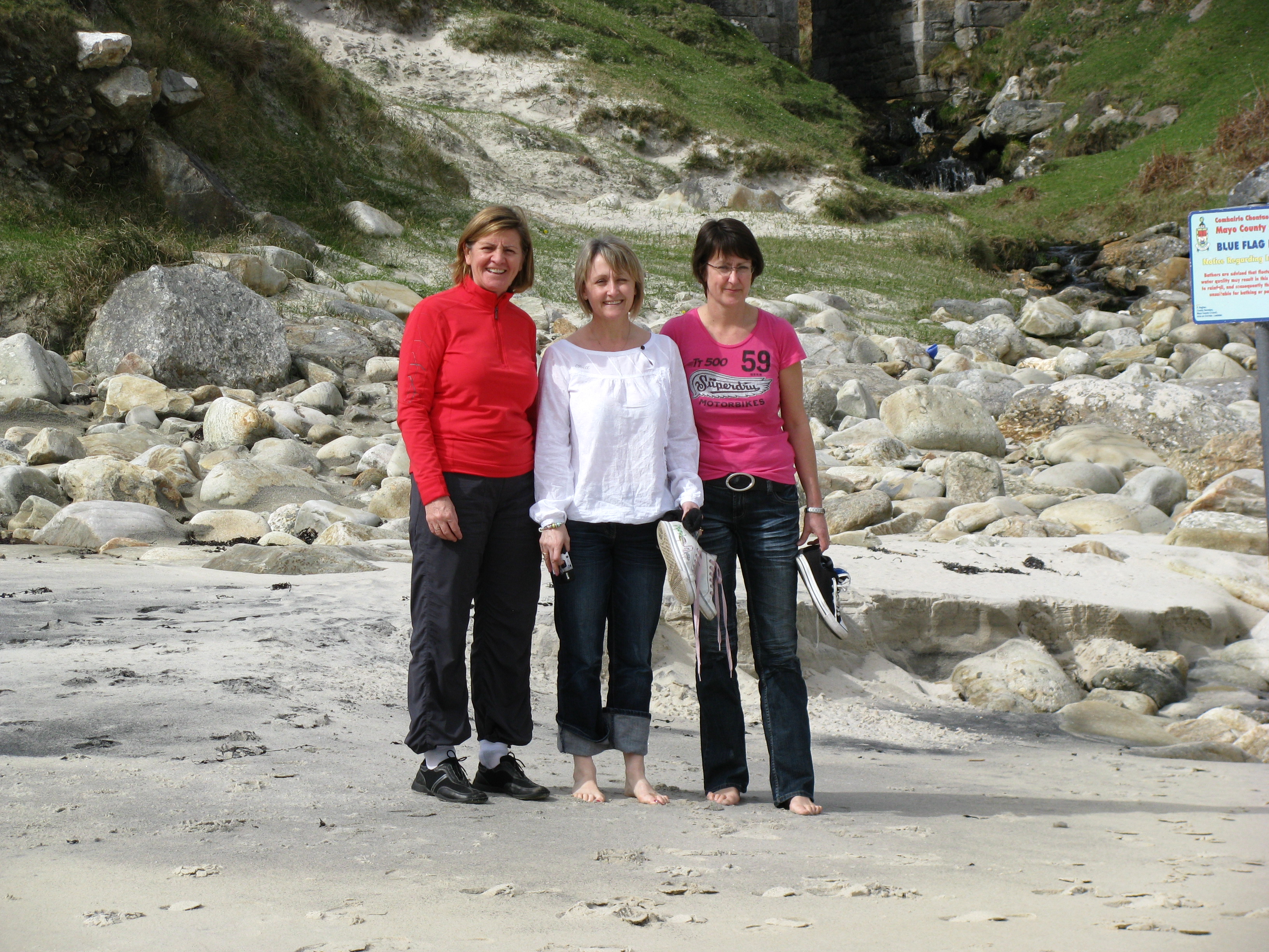 Angela, Colette and Pauline