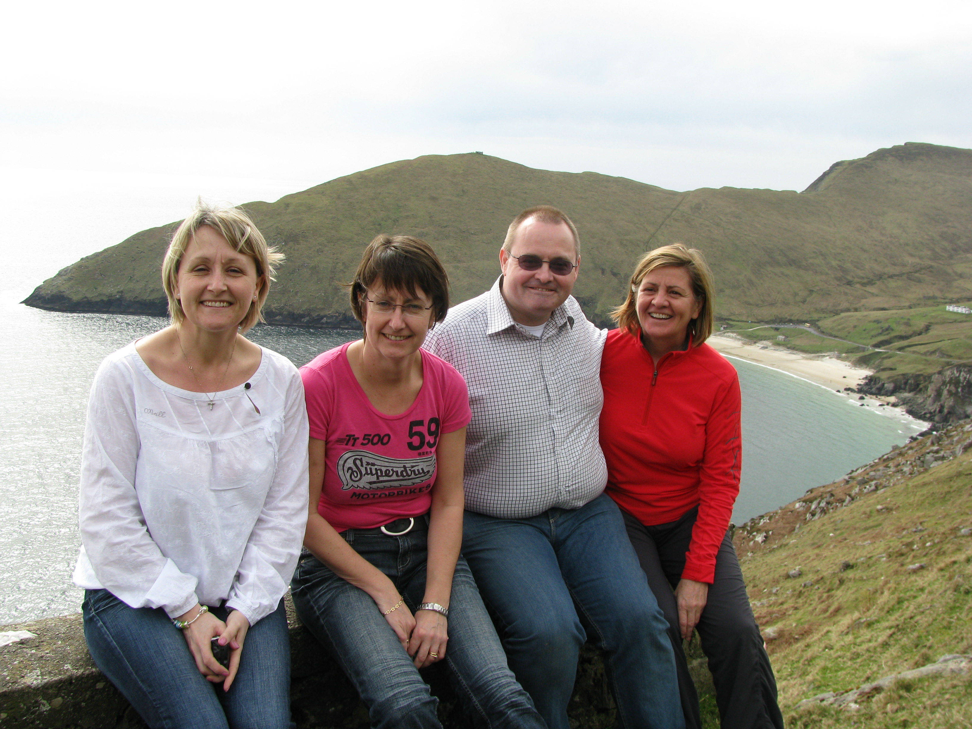 Colette, Pauline, Mark and Angela