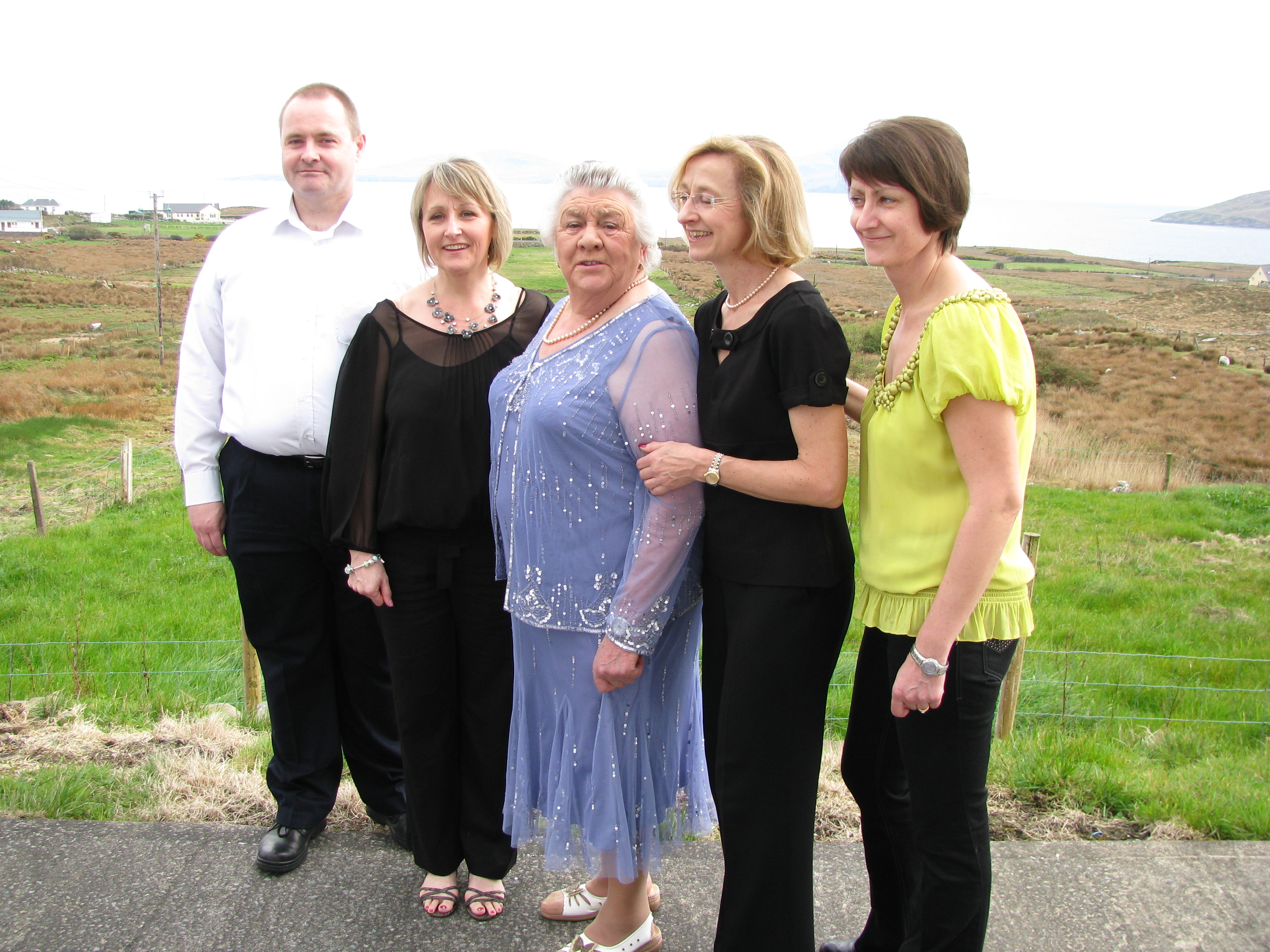 Me, Colette, Aunt Kath Carmel and Pauline