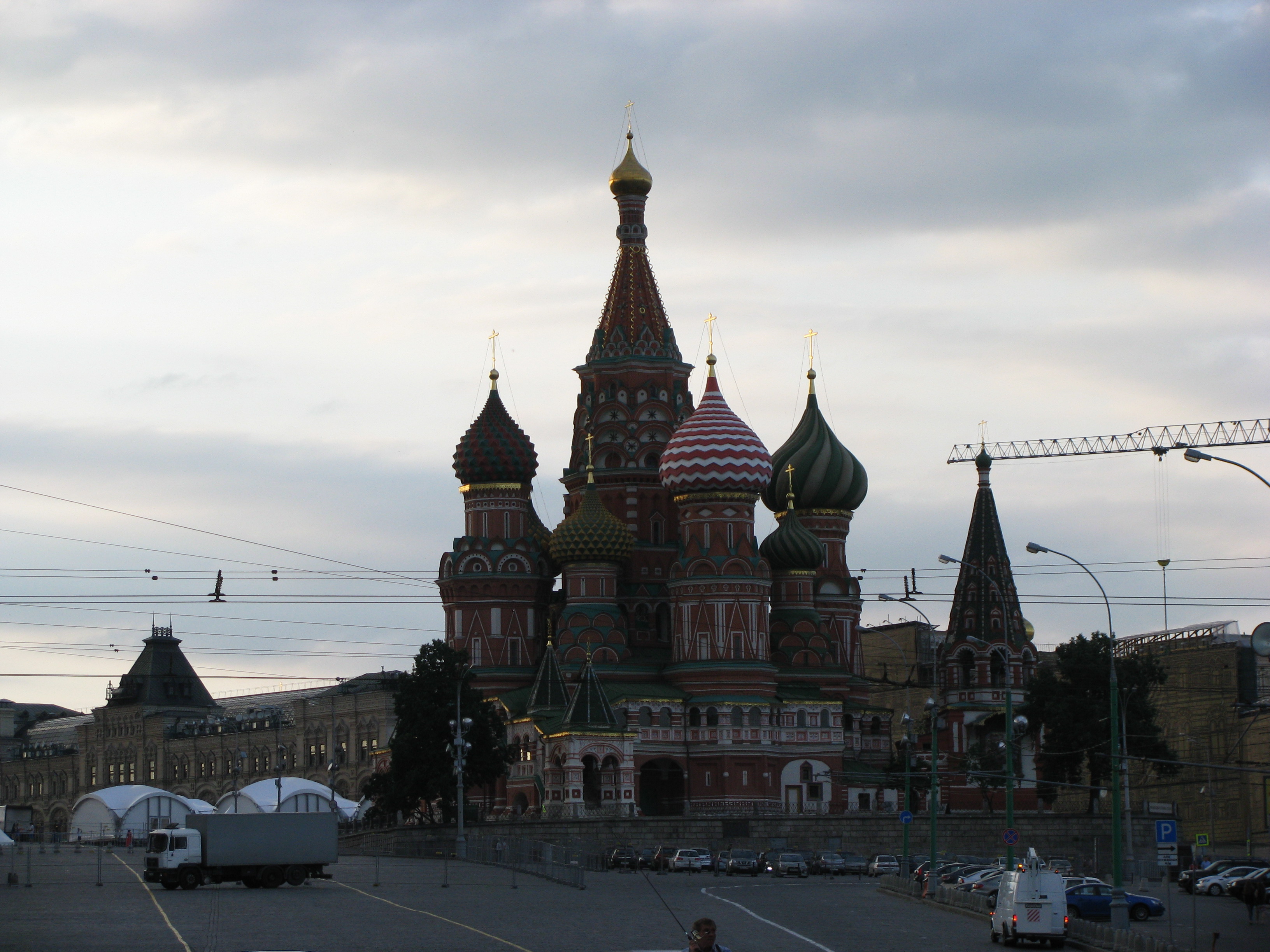 St Basil view from the river.