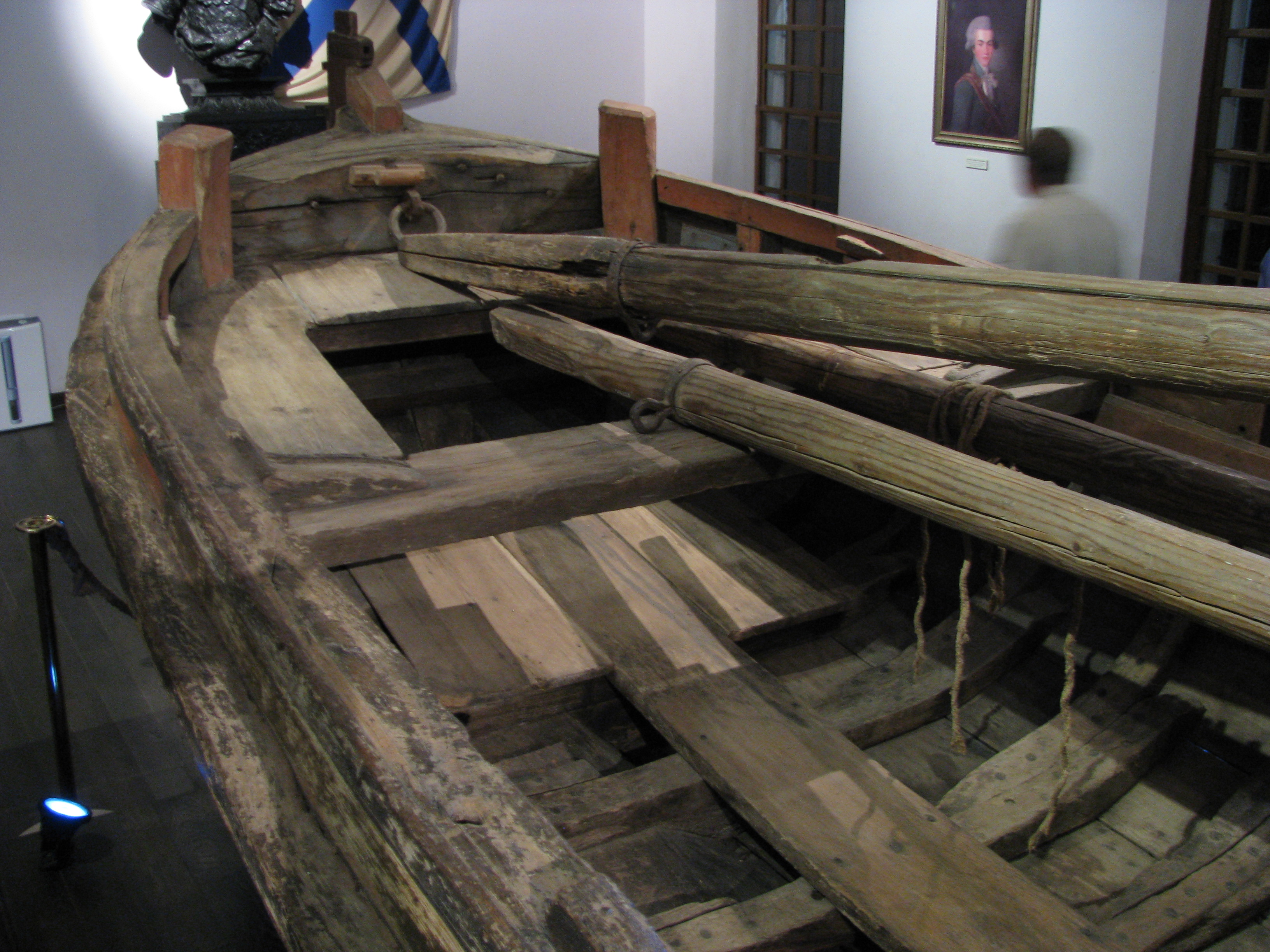 Inside view of the Boat