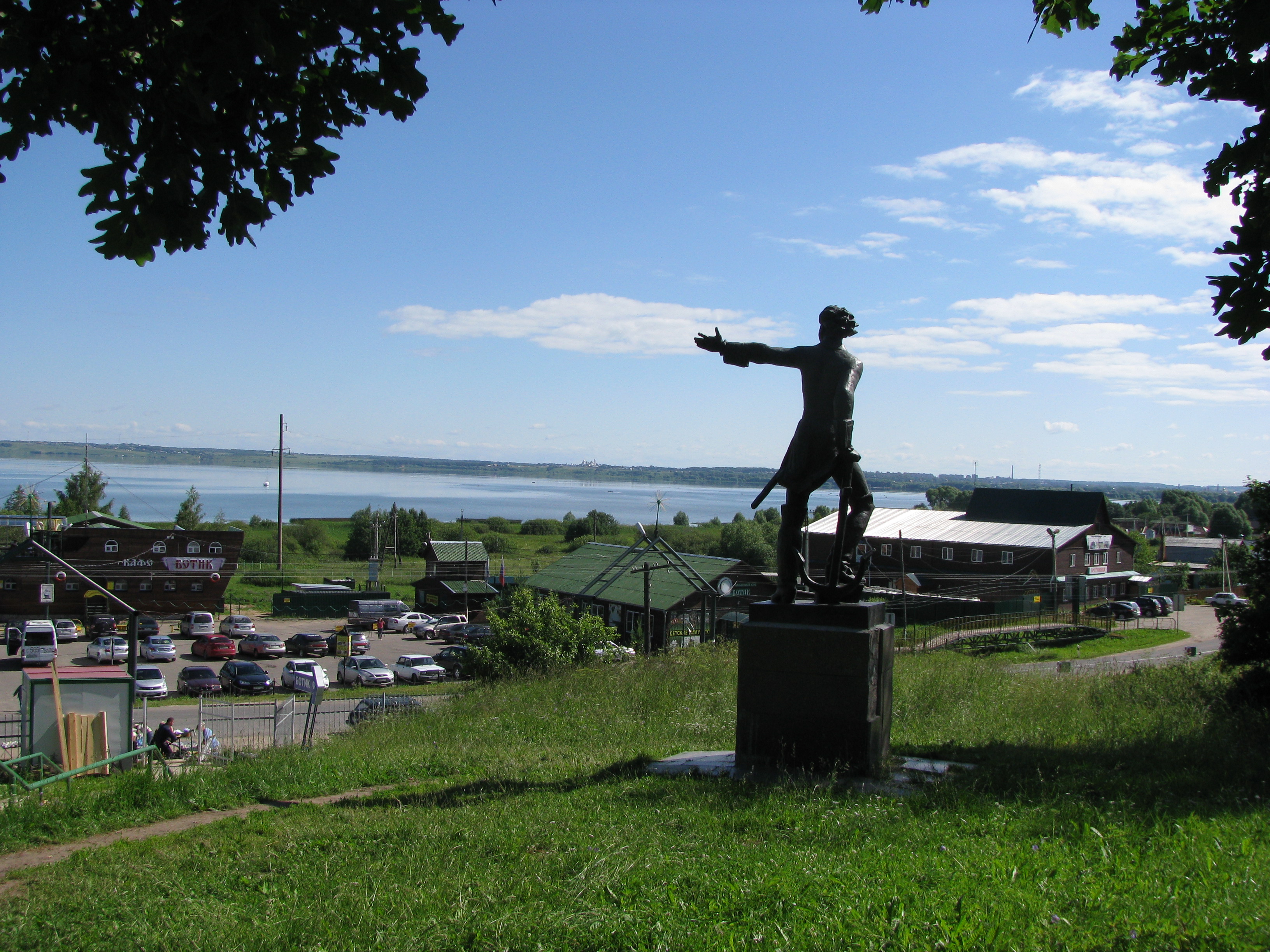 Peter overlooking the Lake