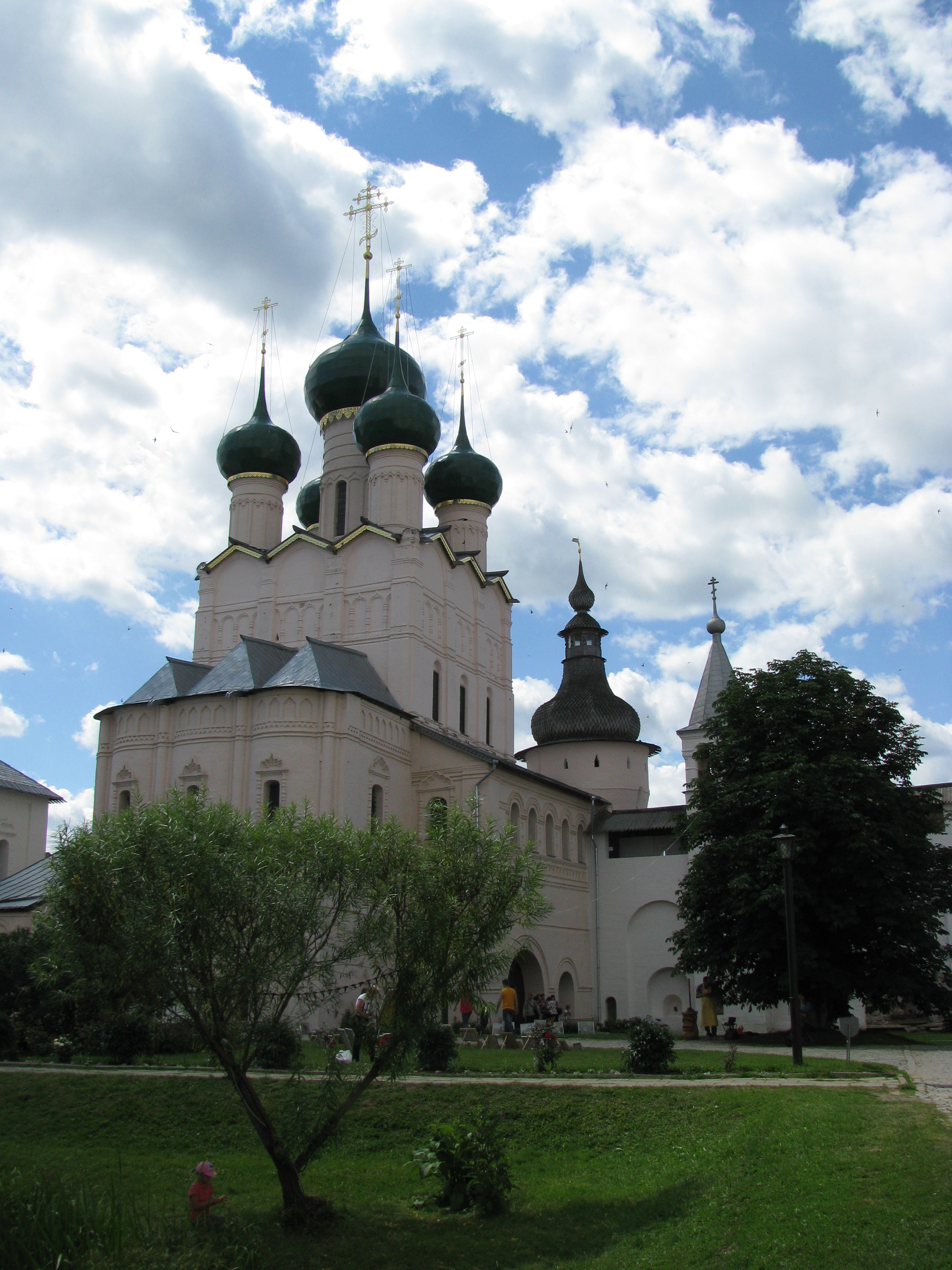 Rostov old Kremlin wall.