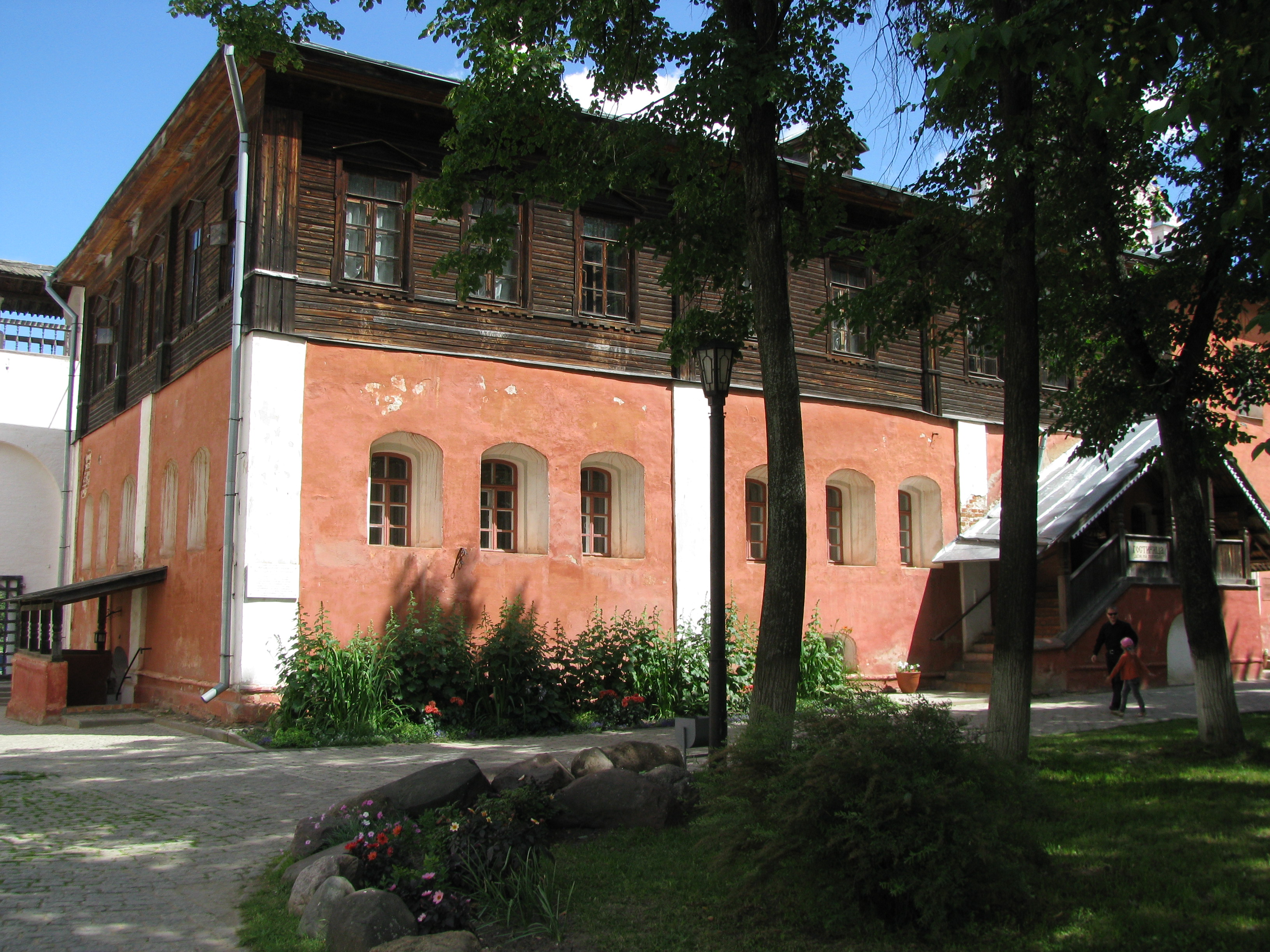 Hotel inside Kremlin wall.
