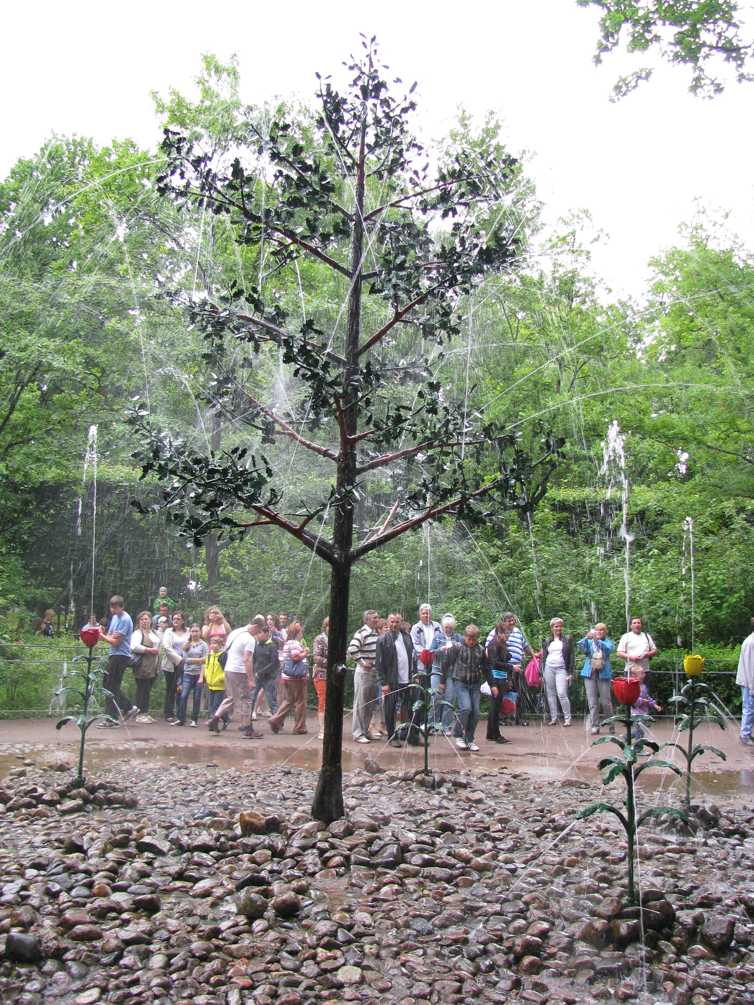 Tree Fountain.